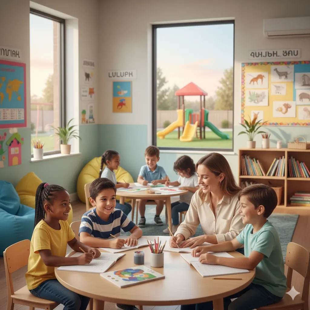 Child Daycare in Santa Clarita After-School Program in Porter Ranch Our Family's Bright Future at Bright Future Kids Academy