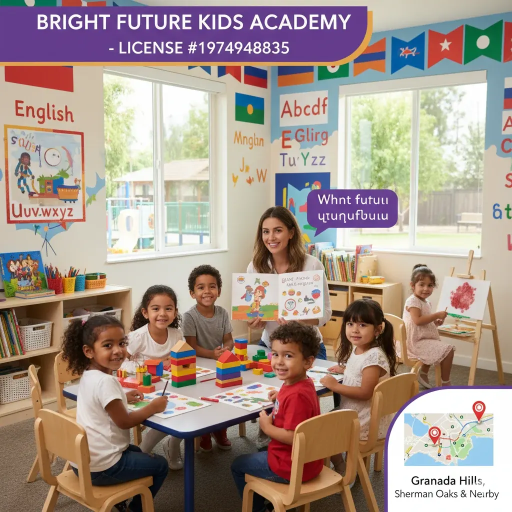 Child Daycare in Santa Clarita bilingual education near Granada Hills
