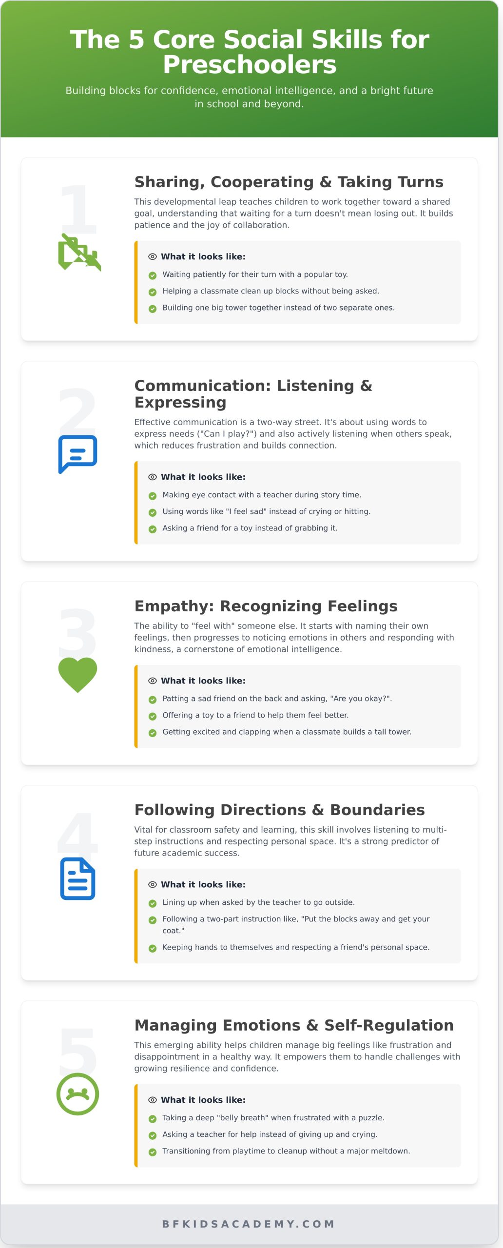 A Parent’s Guide to Developing Social Skills for Preschoolers - Infographic